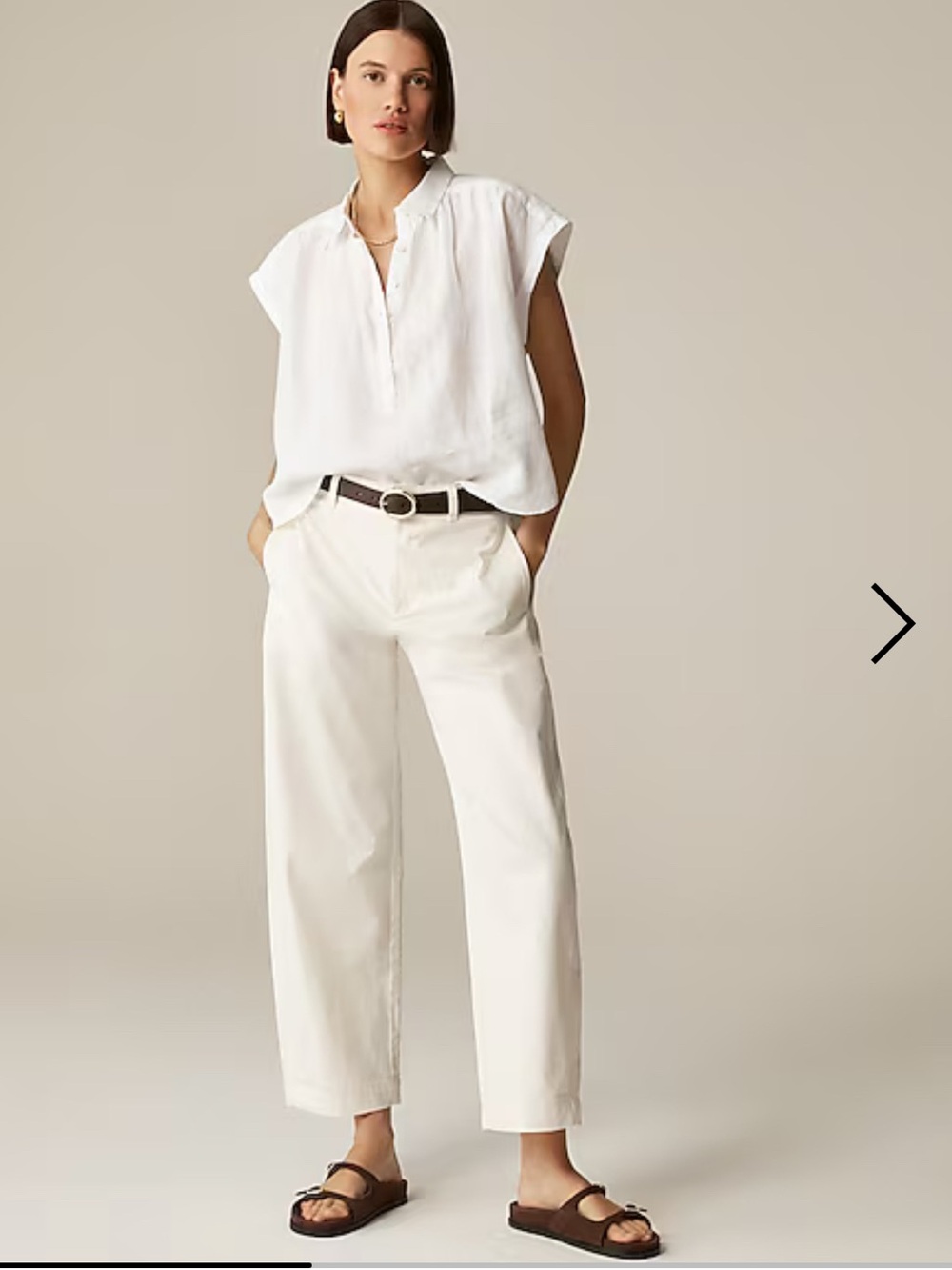 NWT J.Crew New Capitaine shirt in Baird McNutt Irish linen Size XL - Picture 5 of 7